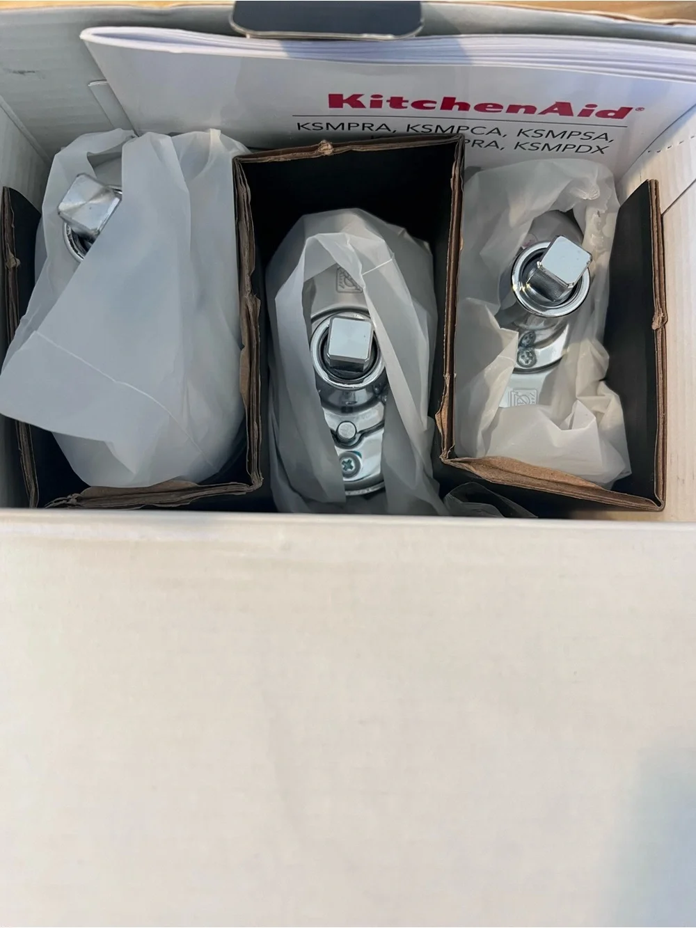 KitchenAid Stainless Steel Pasta Roller & Cutter Set - Silver, White - Picture 3 of 3